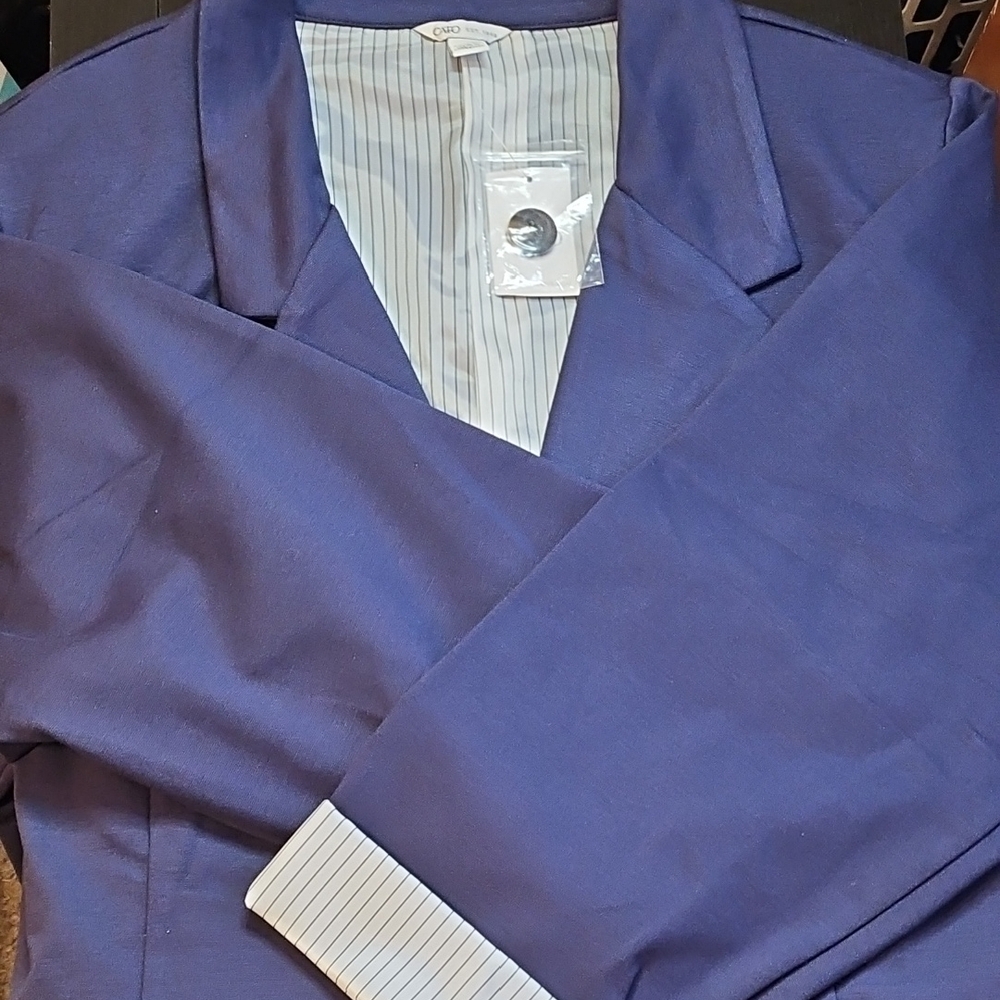 Elegant Purple Blazer